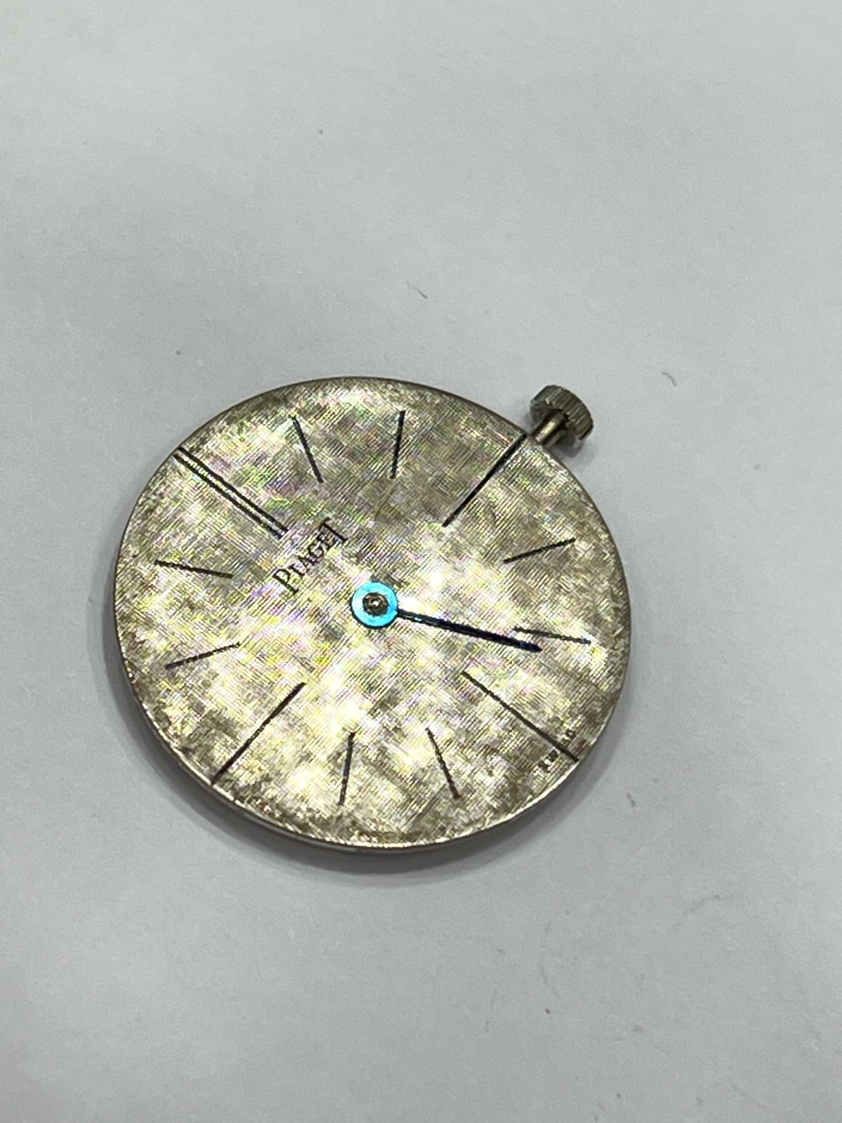 Piaget Manual Cal.9P Dial & Movement & Crown Swiss Made Ultra Thing Running