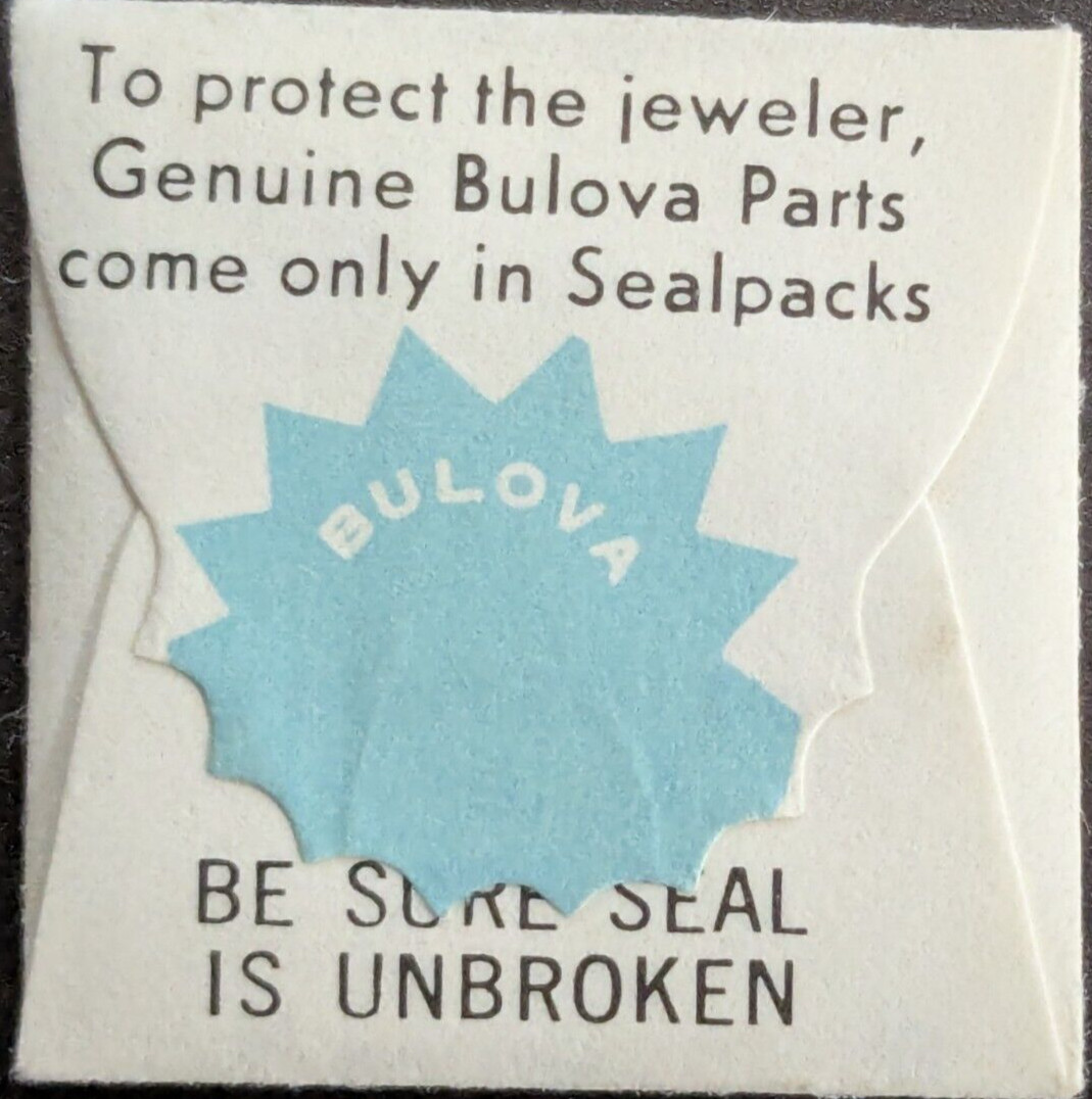 NOS NEW Genuine Bulova Cal. 8AE # 16A Long Winding Stem – Vintage Watch Part