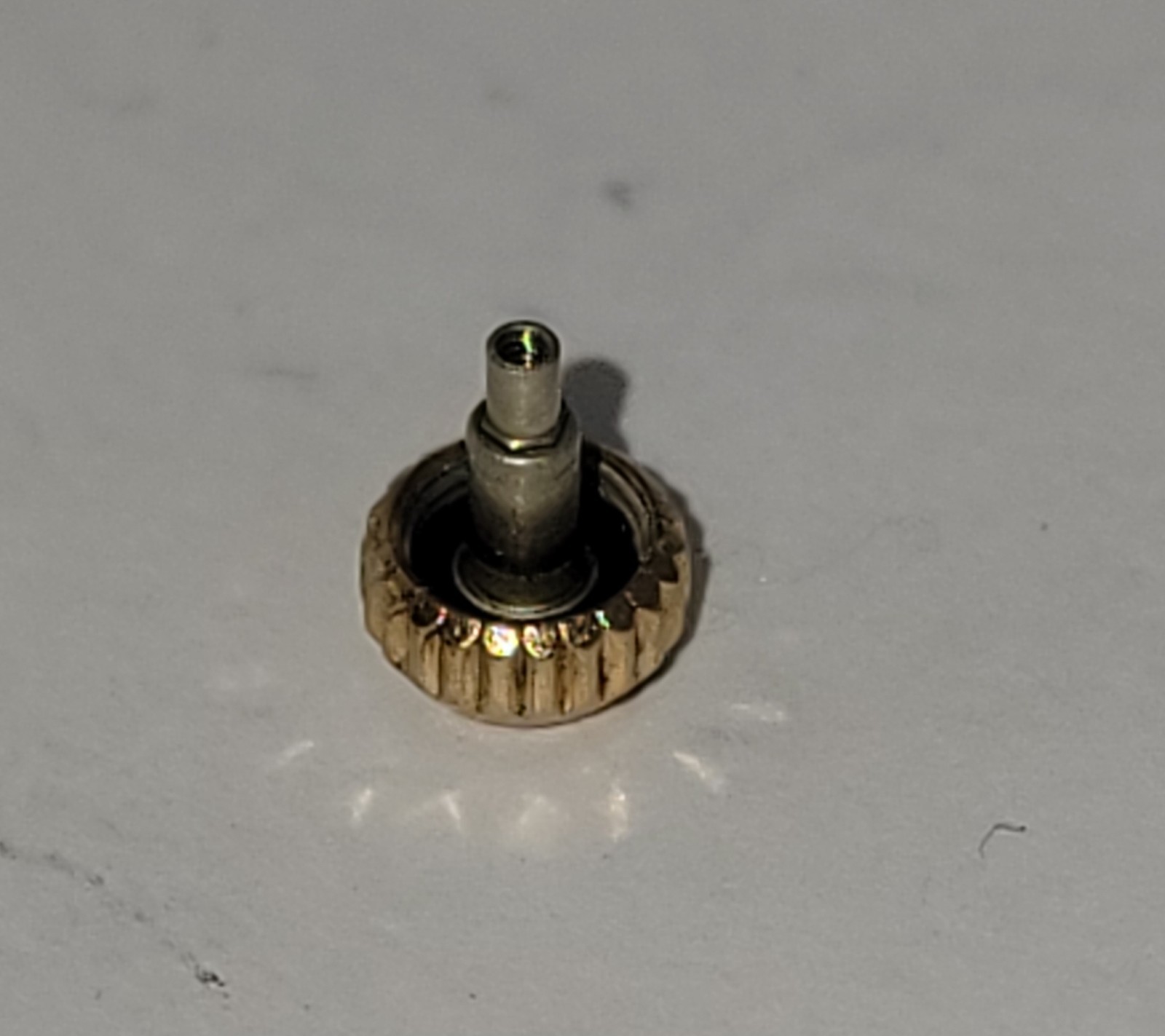 Genuine Rolex 24-530-8 5.3mm 18k Yellow Gold Crown