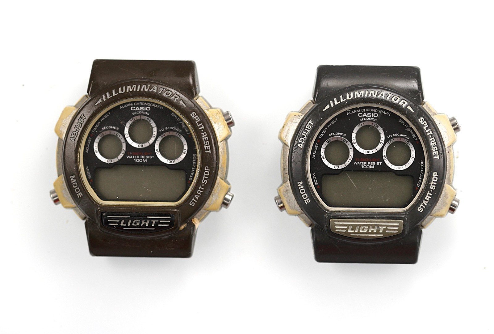Casio Watch Men W-727H Plastic Stainless St Battery WR Quartz NON-WORKING