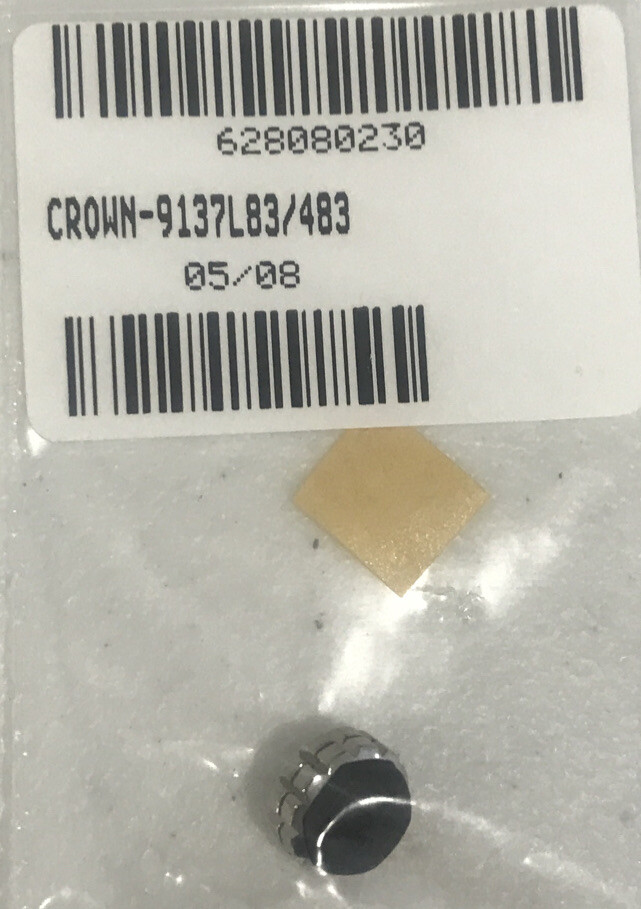 Ebel Steel/Rubber Crown Authentic New 9137L83/483 For 1911 XXL Chronograph