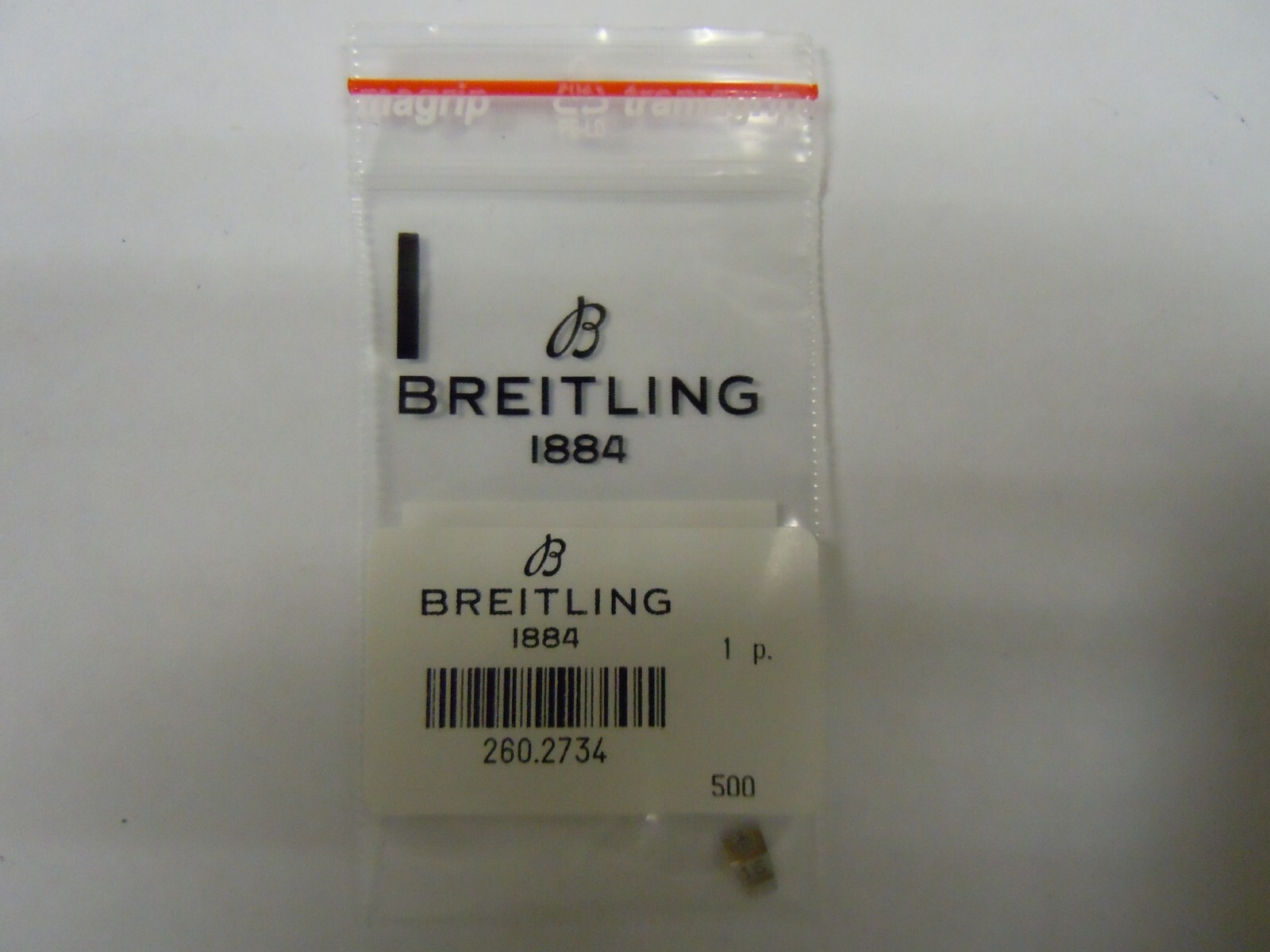 Genuine Breitling Steel Bezel Rider 15 & Screw A&D 13352 part 260.2734