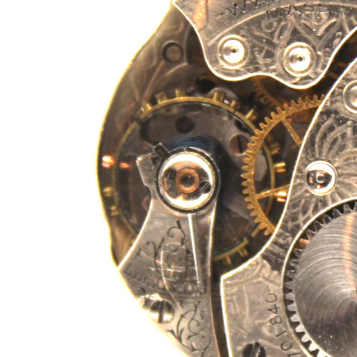 1912 WALTHAM POCKET WATCH MOVEMENT 18701840 GRADE: 161 0s 7j (GO2)