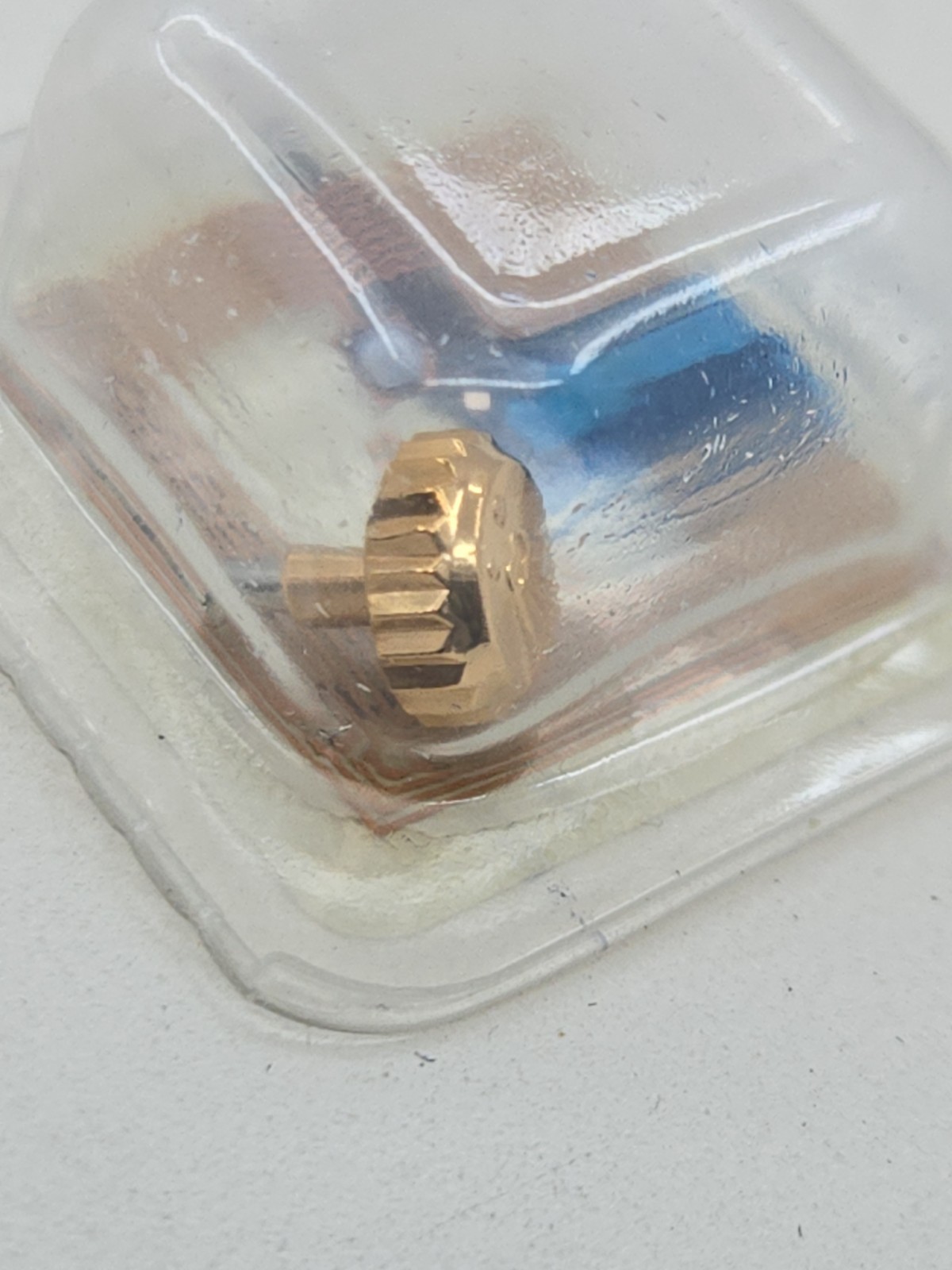 Rolex Crown 6mm, 24 604 5, 18k Rose Gold, NOS