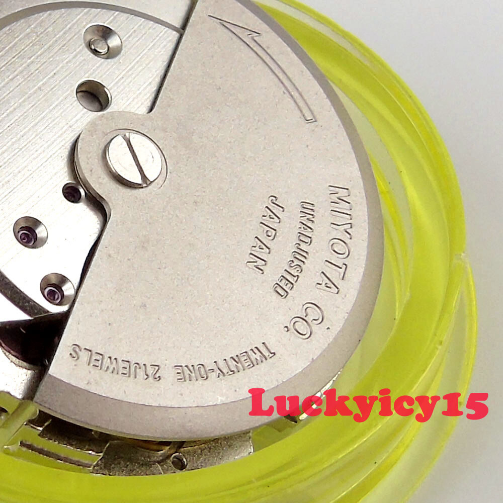 21 jewels Miyota 8215 821A movement Automatic date fit for SUB men’s watch