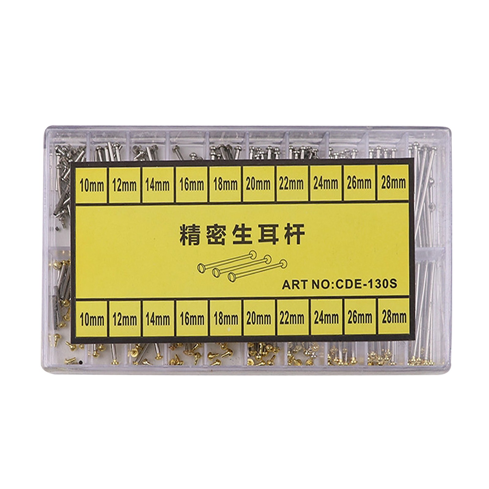 1.3mm Diameter Watch Spring Bar Tubes Pressure Lug Type for Ceramic Steel Band
