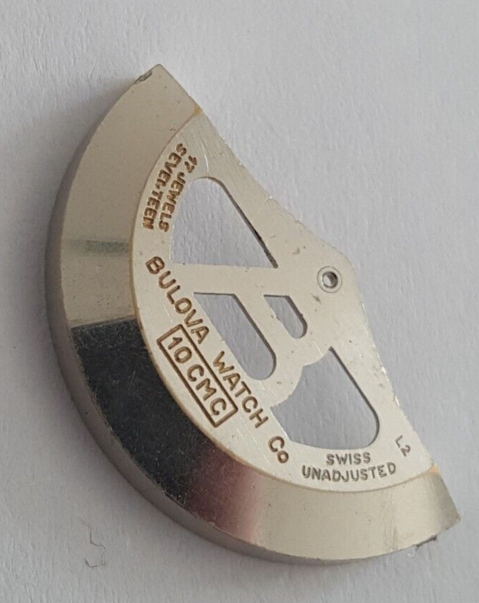 Bulova Caliber 10CMC Part 344 EB No 1143/1 (Rotor Weight Without Bushing Gear)
