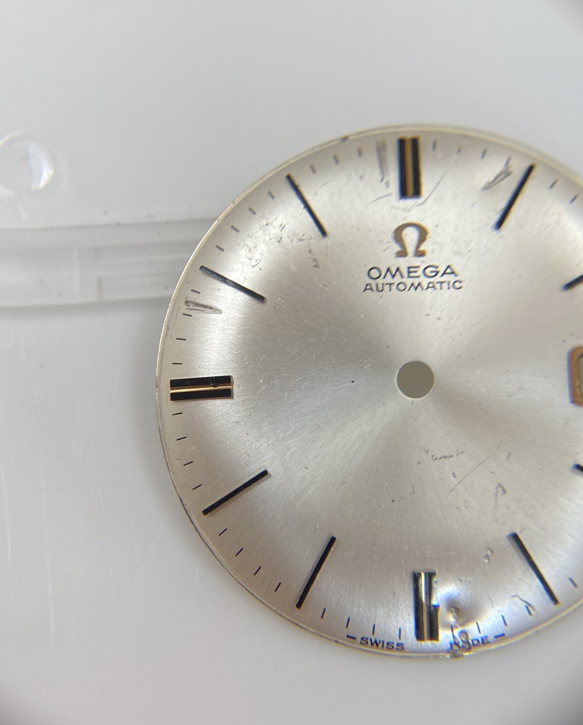 Original Omega Caliber 565 Silver/Gold Stick Dial