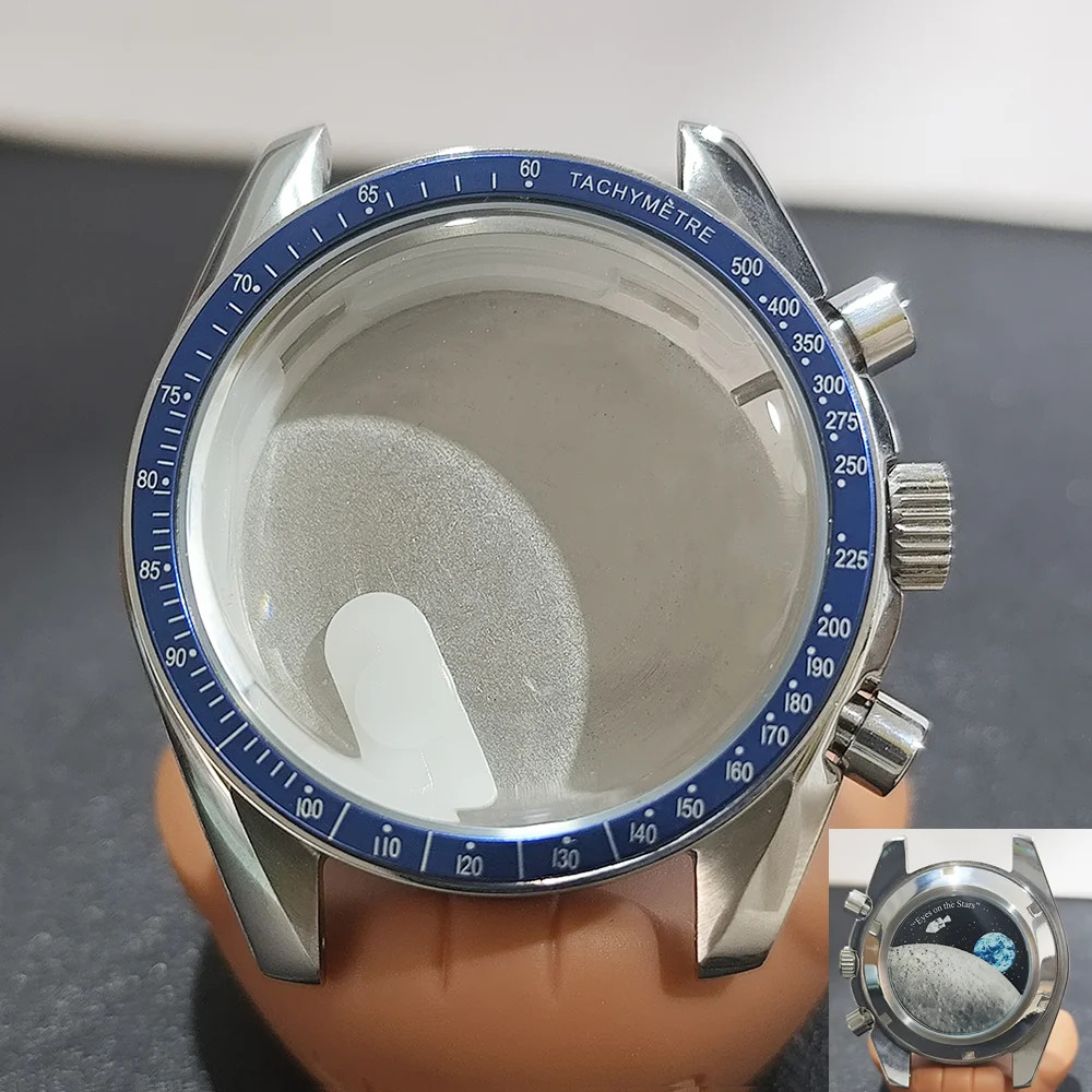 VK63 VK64 39.7mm Moon Watch Style Metal Case Chronograph Accessories