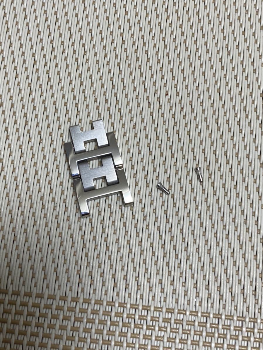 HERMES Clipper women’s watch strap replacement links (12mm, set of two).