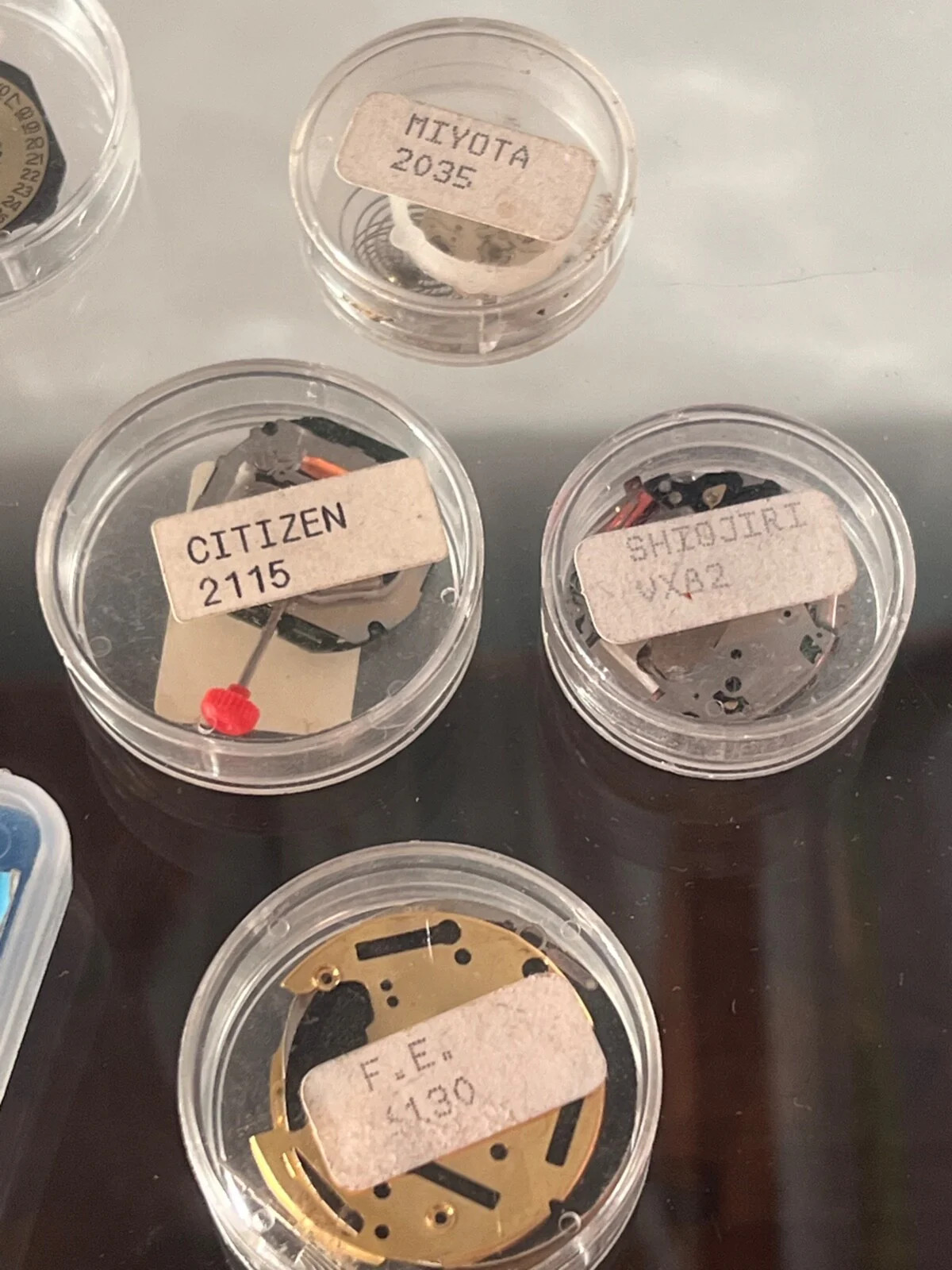 🔴 Citizen Mondia Miyota ETA Ronda Watch Movements Spare Parts 13 Pieces
