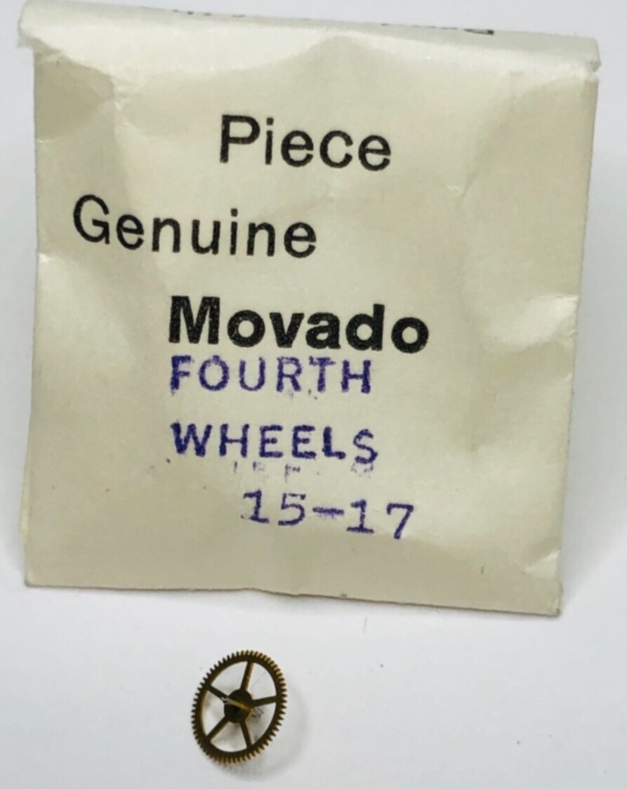 New Genuine Movado Calibre 15/17 #220 Fourth Wheel
