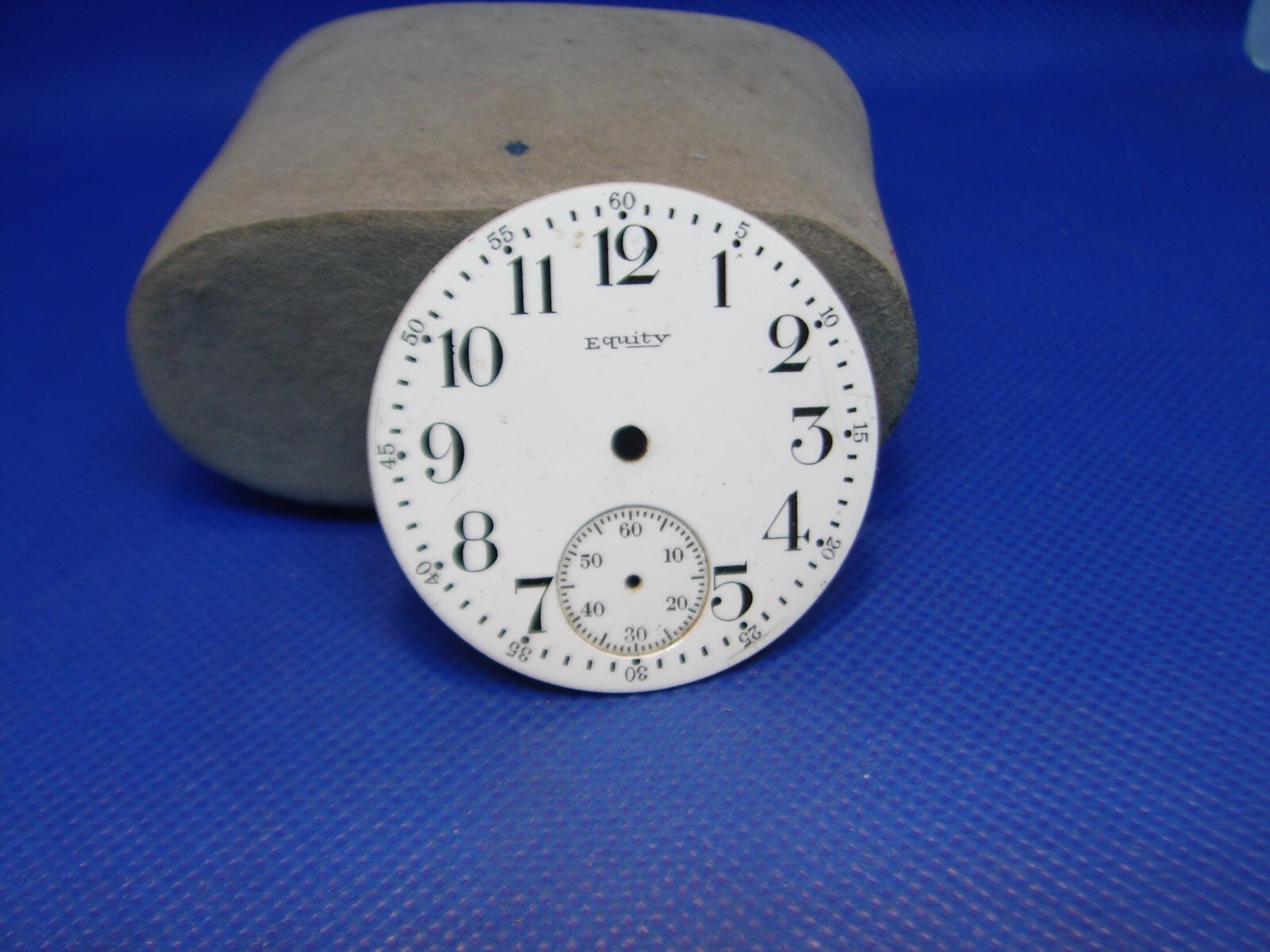 POCKET WATCH 42mm DIAL EQUITY 60 EDGE FOR REPAIR PART! xx13