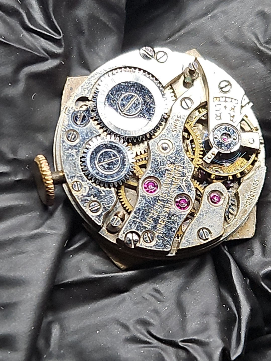 Art Deco Schild 15j Watch Movement Parts/Repair (R4)