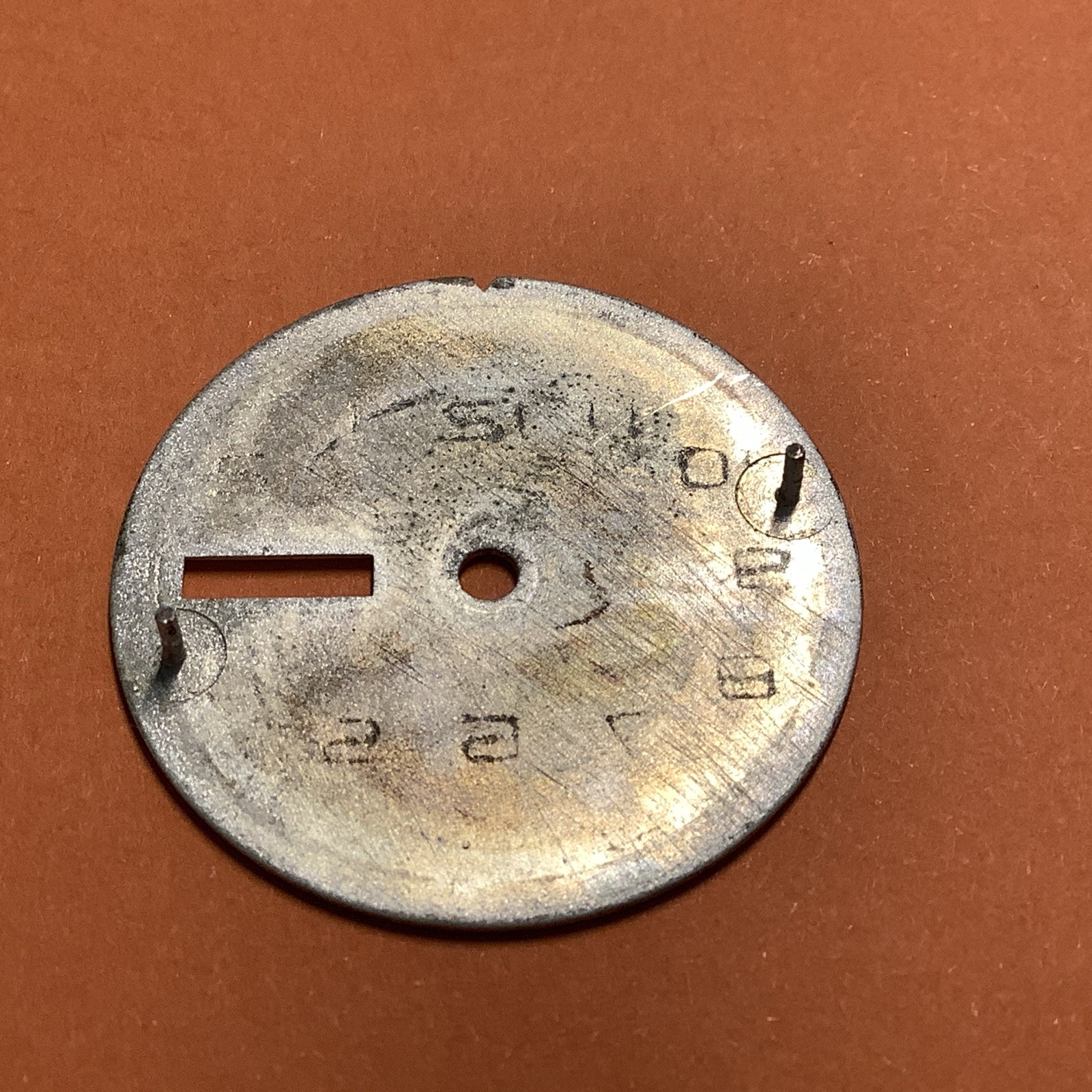 SOVIET WATCH PARTS. RAKETA 2628H Dial. Diameter 29mm Type 12