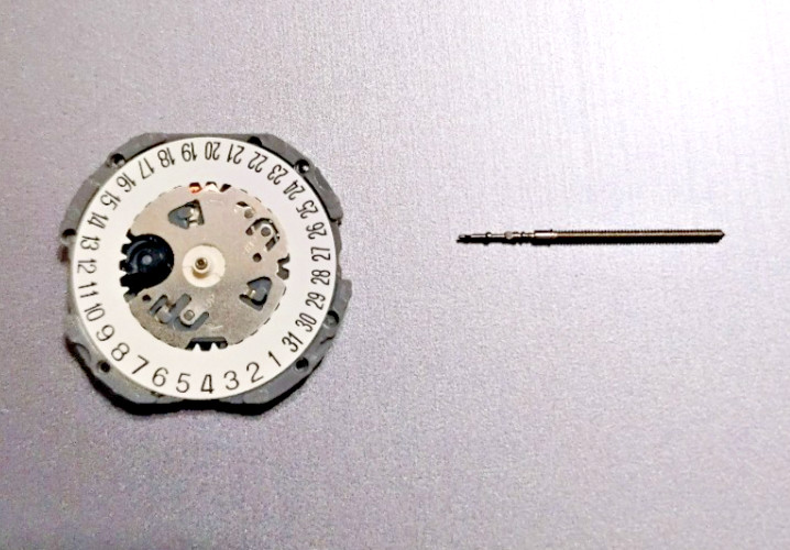 NOS Hattori VJ12-D6 Quartz Movement Complete with Stem Japanese Made