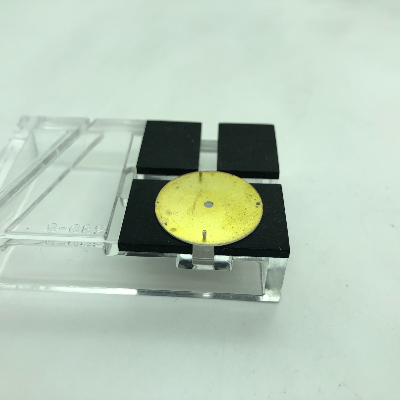 [w2466] HERMES DIAL Arceau 20mm Non date EX/VG