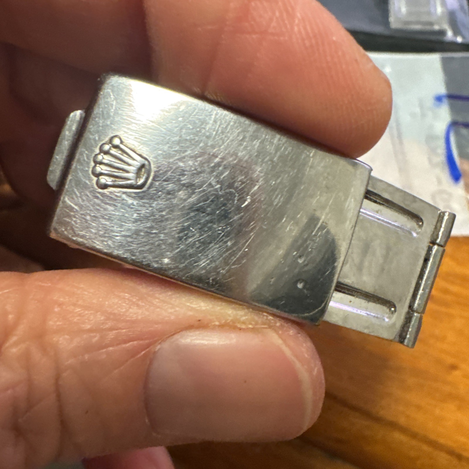 Rolex Oyster Bracelet Clasp 7836 78360 VC 14 1978 1016 1675 16750 1601 (72)