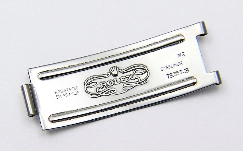 Genuine Rolex Air-King Daytona 78353-18 Watch Bracelet Buckle Clasp Blade