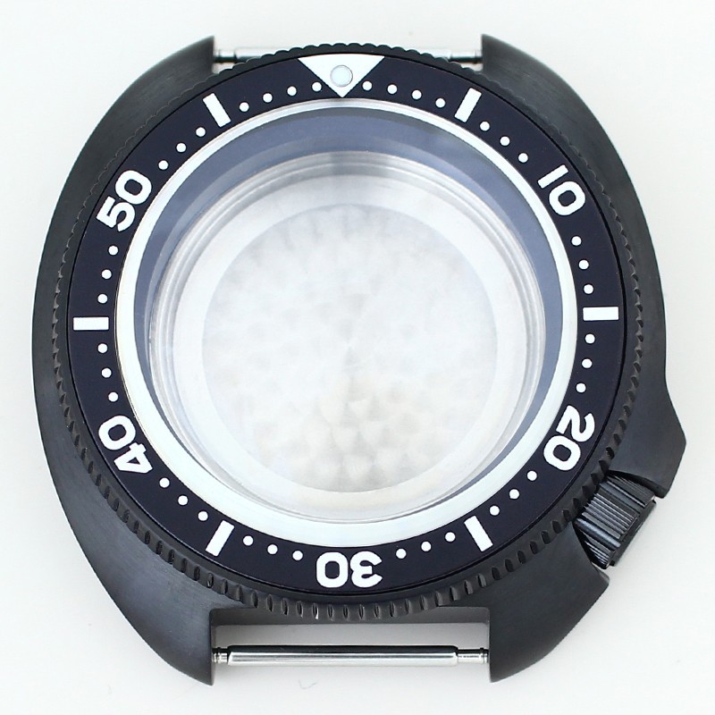 44mm Modify turtle 6105 Mod Watch Case 316L Stainless 10ATM For Seiko NH35 36 38