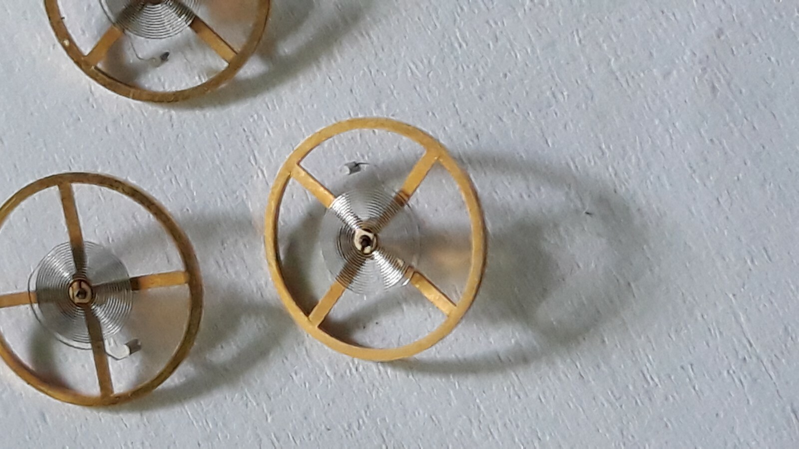 VINTAGE NOS Original New Balance wheel RAKETA 2609HA 2614 USSR 2pcs. watch