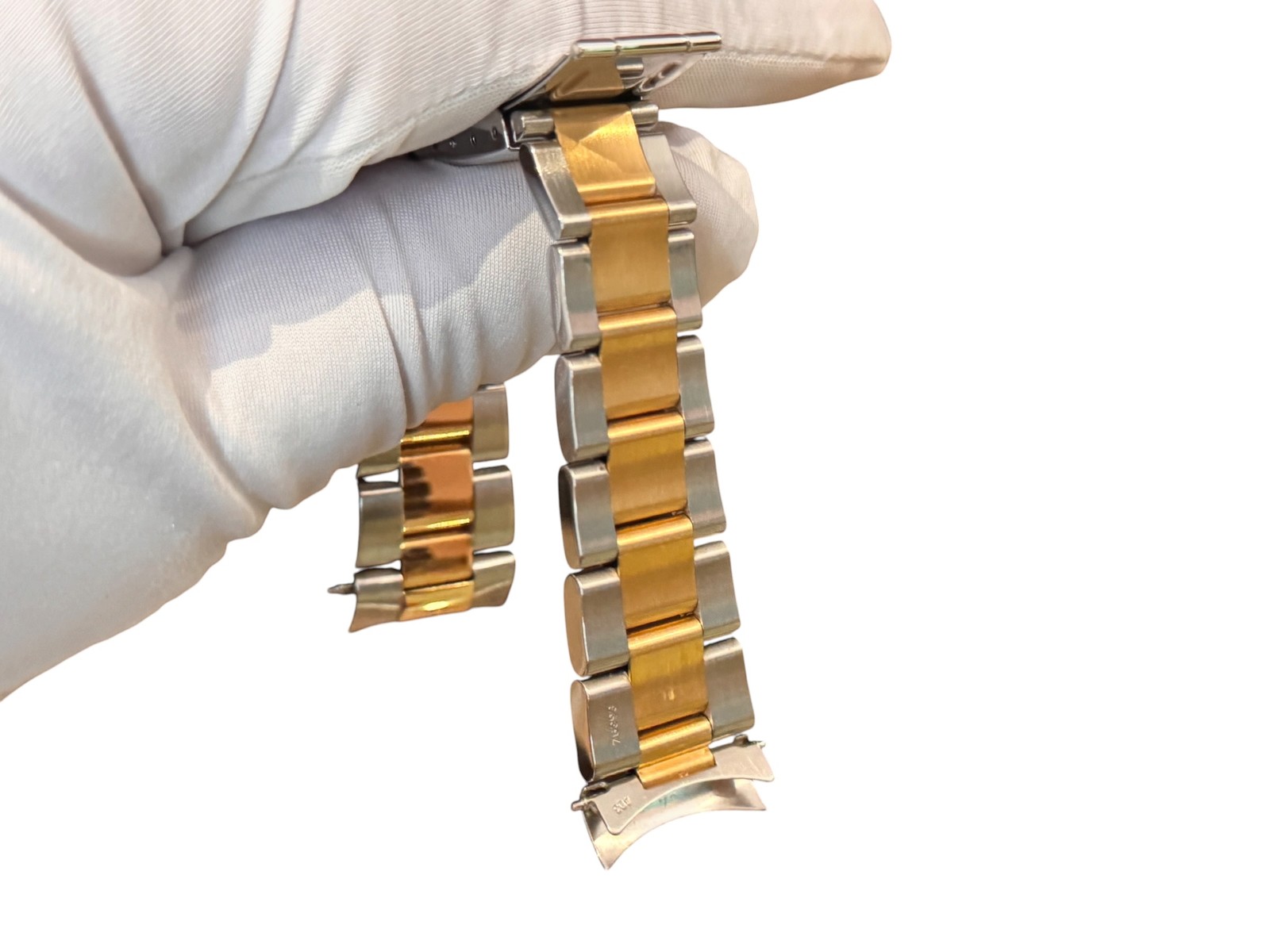 Used 18Kt Steel/Gold Oyster Bracelet for Rolex (code 78393 V6) STeel Gold