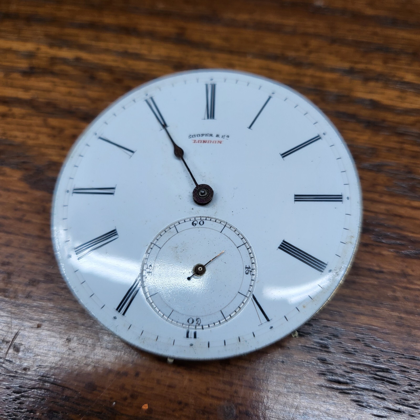 Swiss cooper & co London. Movement.47mm
