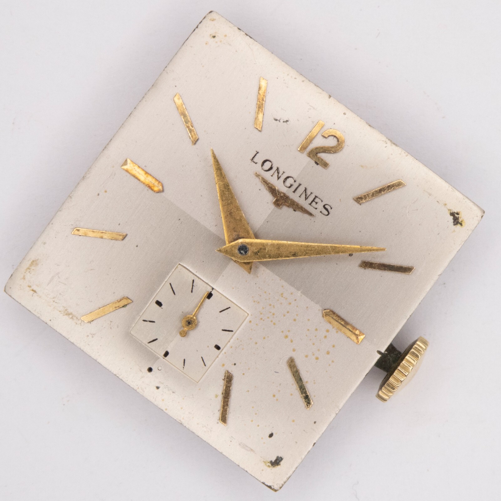 Vintage Longines Caliber 23Z 17-Jewel Wristwatch Movement, Runs