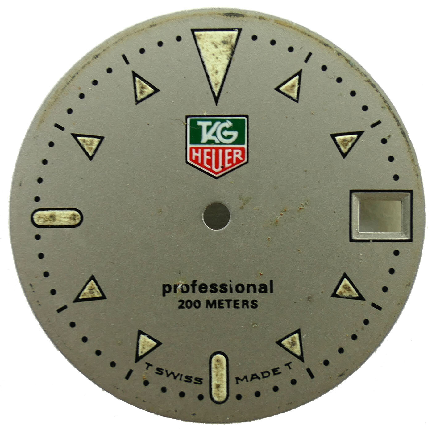 TAG HEUER PROFESSIONAL 200 METERS SILVER DIAL
