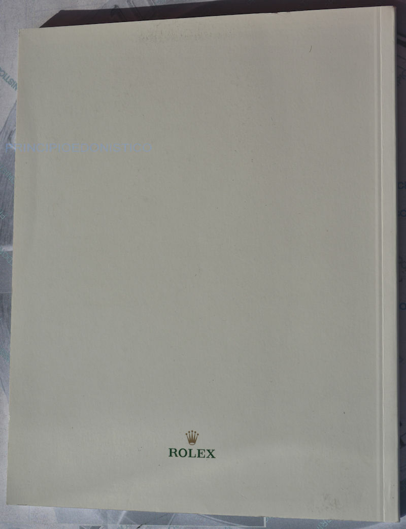 Rolex Magazine Number Seven 7 in Italian with Special on Datejust Women