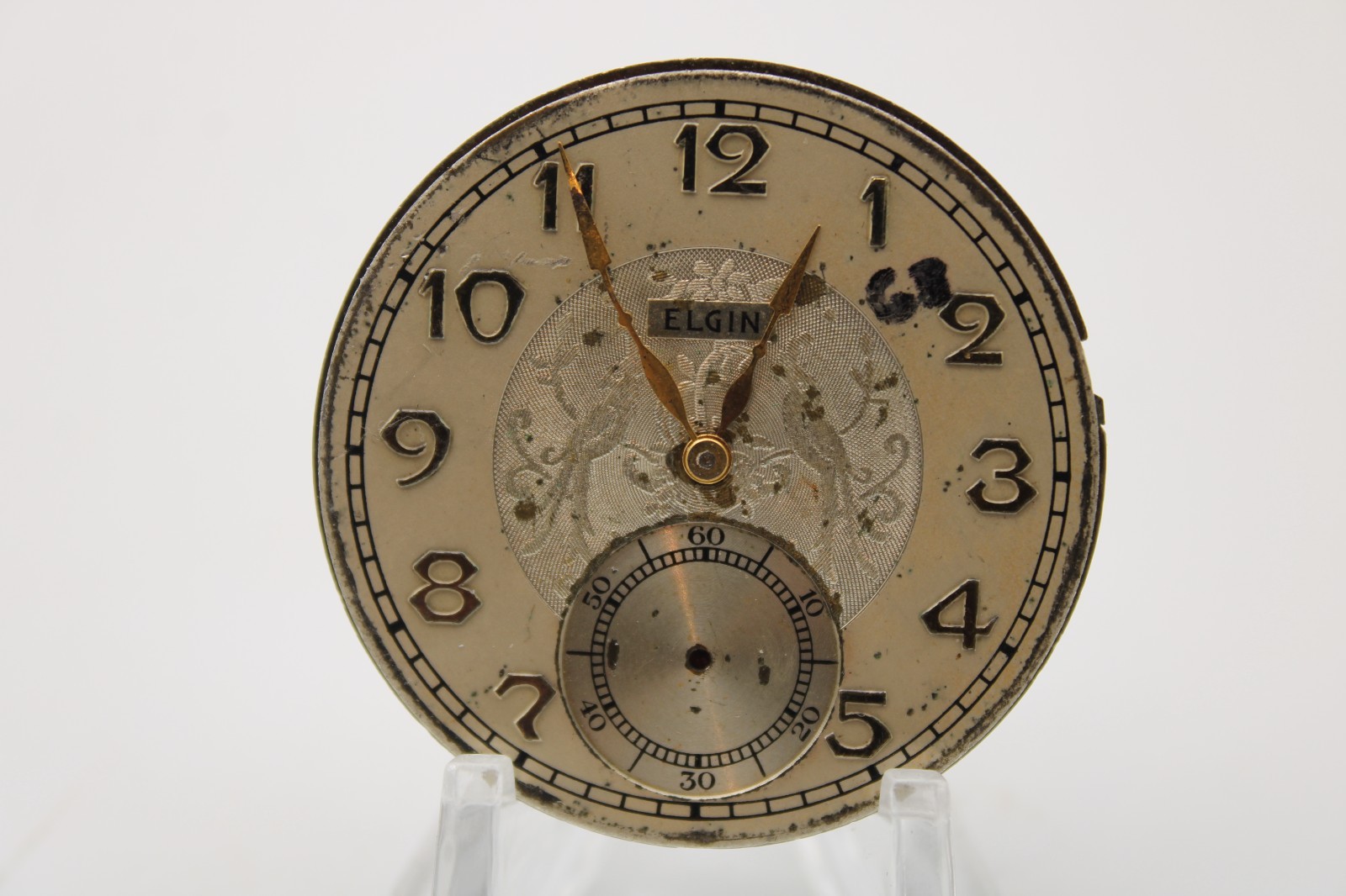 1927 ELGIN POCKET WATCH MOVEMENT 29109244 GRADE 387 16s 17j (OK2)