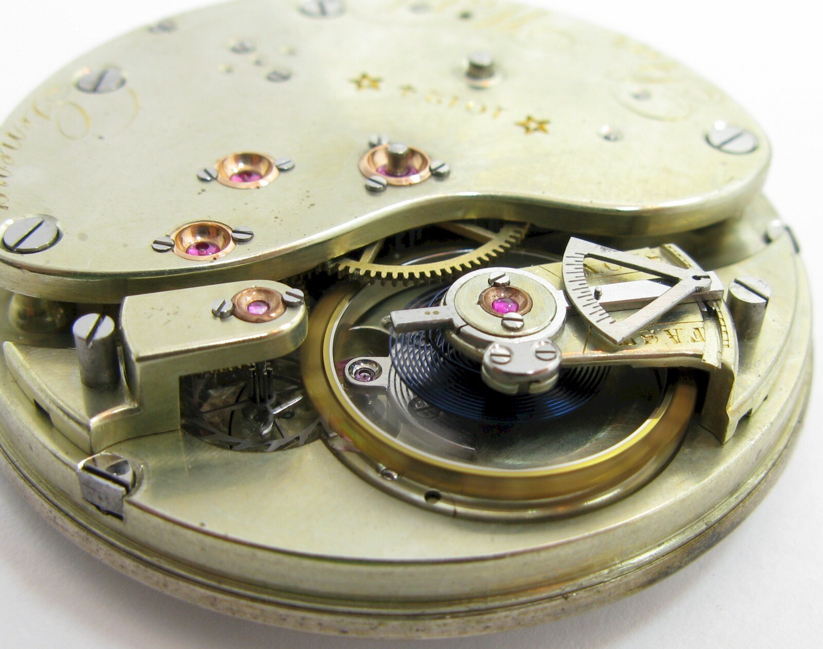 Pocket Movement Star Watch Company Geneva New York diam. 44.5 mm