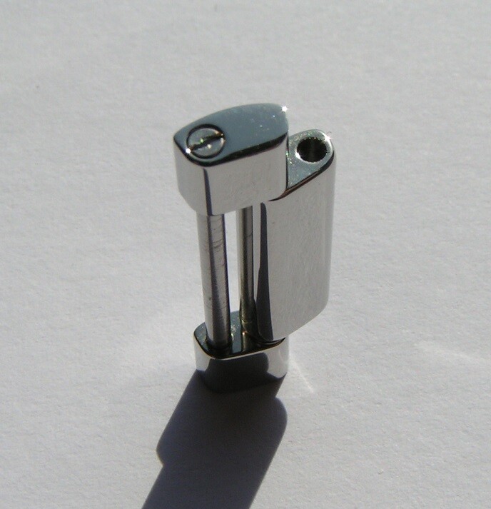NOS CARTIER MVA95225 Original Stainless Steel Link Maglia Bracciale 24mm 3WC 345