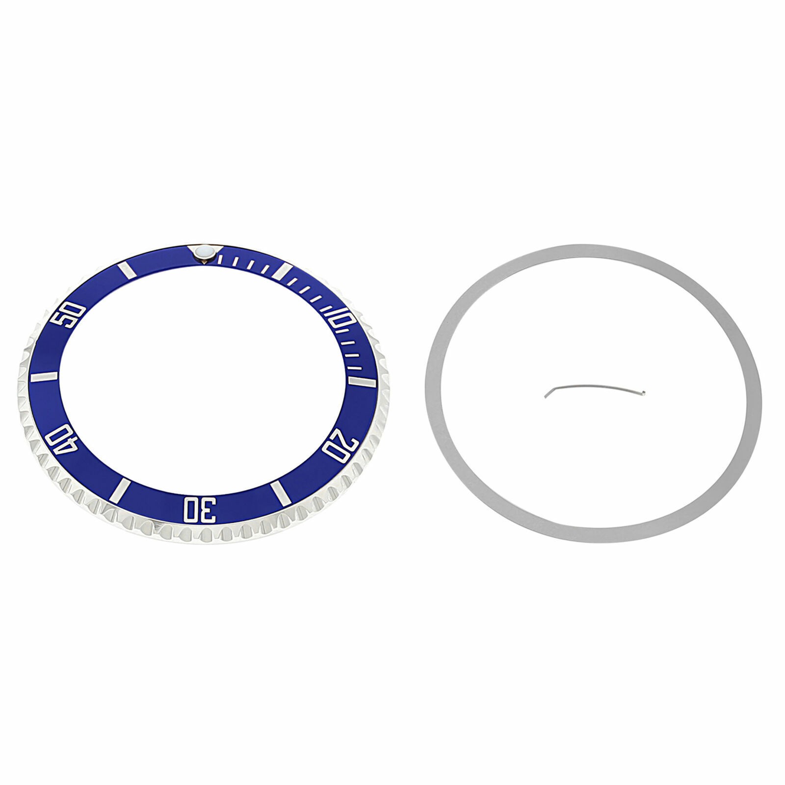BEZEL & INSERT FOR ROLEX SUBMARINER 16800 16800-1 16808-1 16610 16613 16618 BLUE