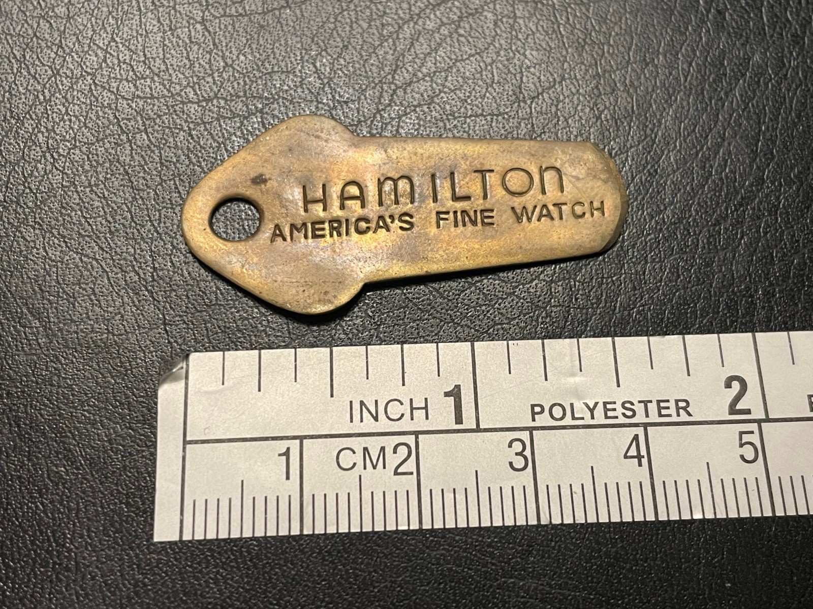 Original 1930’s HAMILTON America’s Fine Watch Case Back Opener Tool Scarce HTF