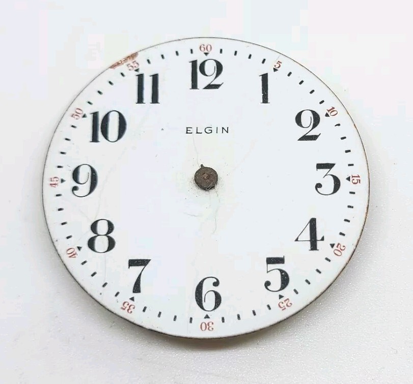1915 Elgin Model 2 Grade 289 7J 6s Mechanical Pocket Watch Movement For Repair