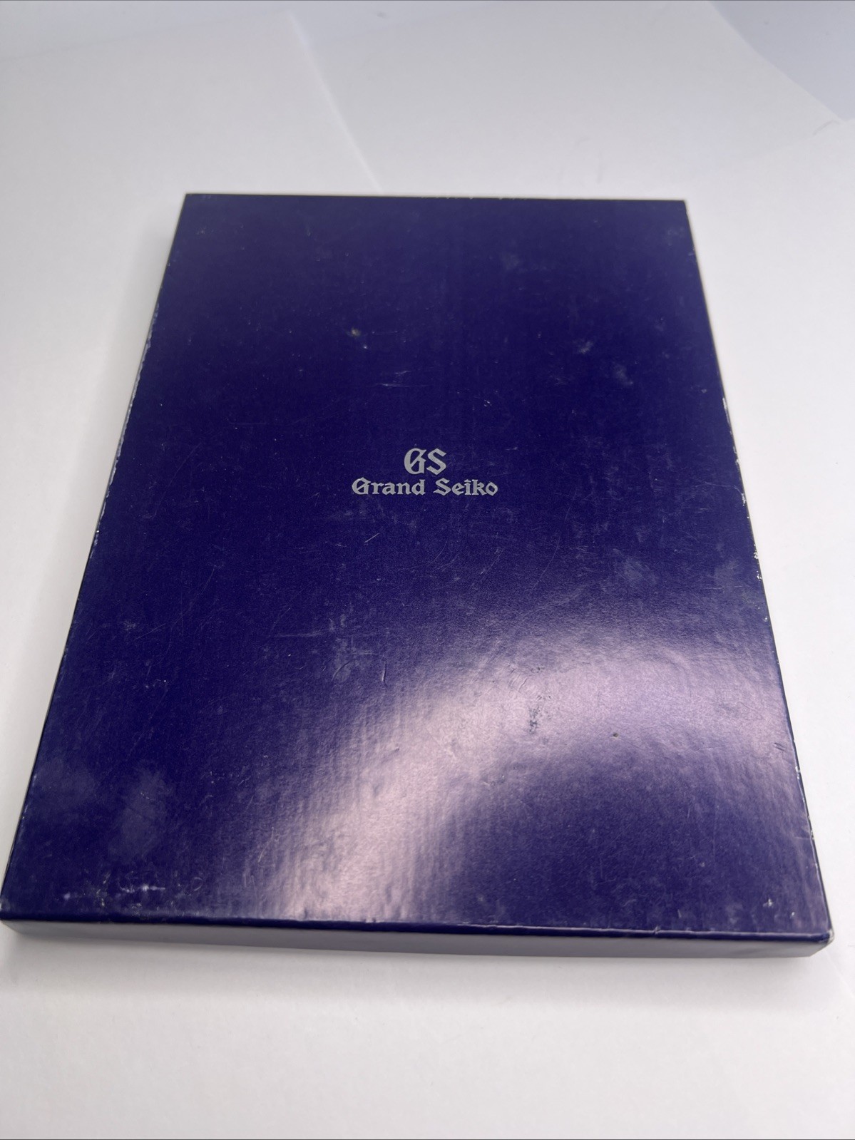 Grand Seiko Blue Kawachiya Notebook Journal Diary w/ Outer Box Set