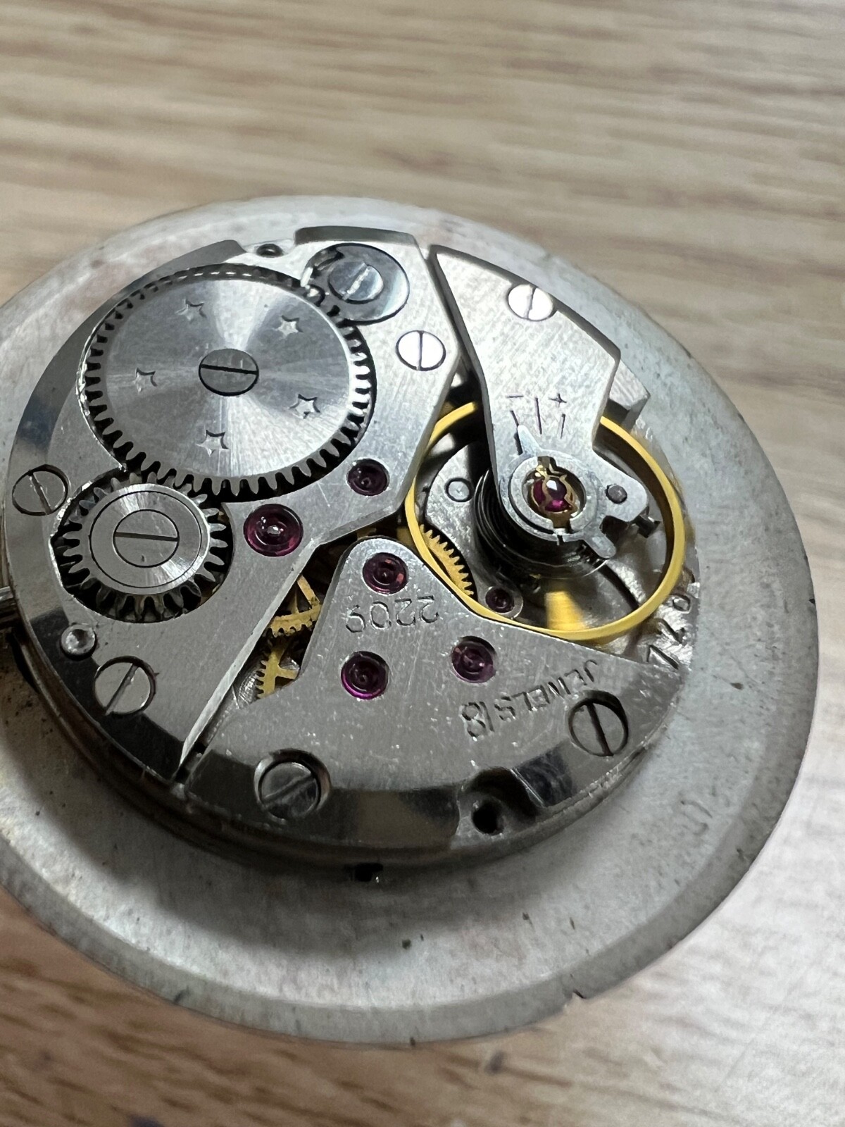 Watch movement USSR Wostok 2209 cal. plus Dial. For parts .