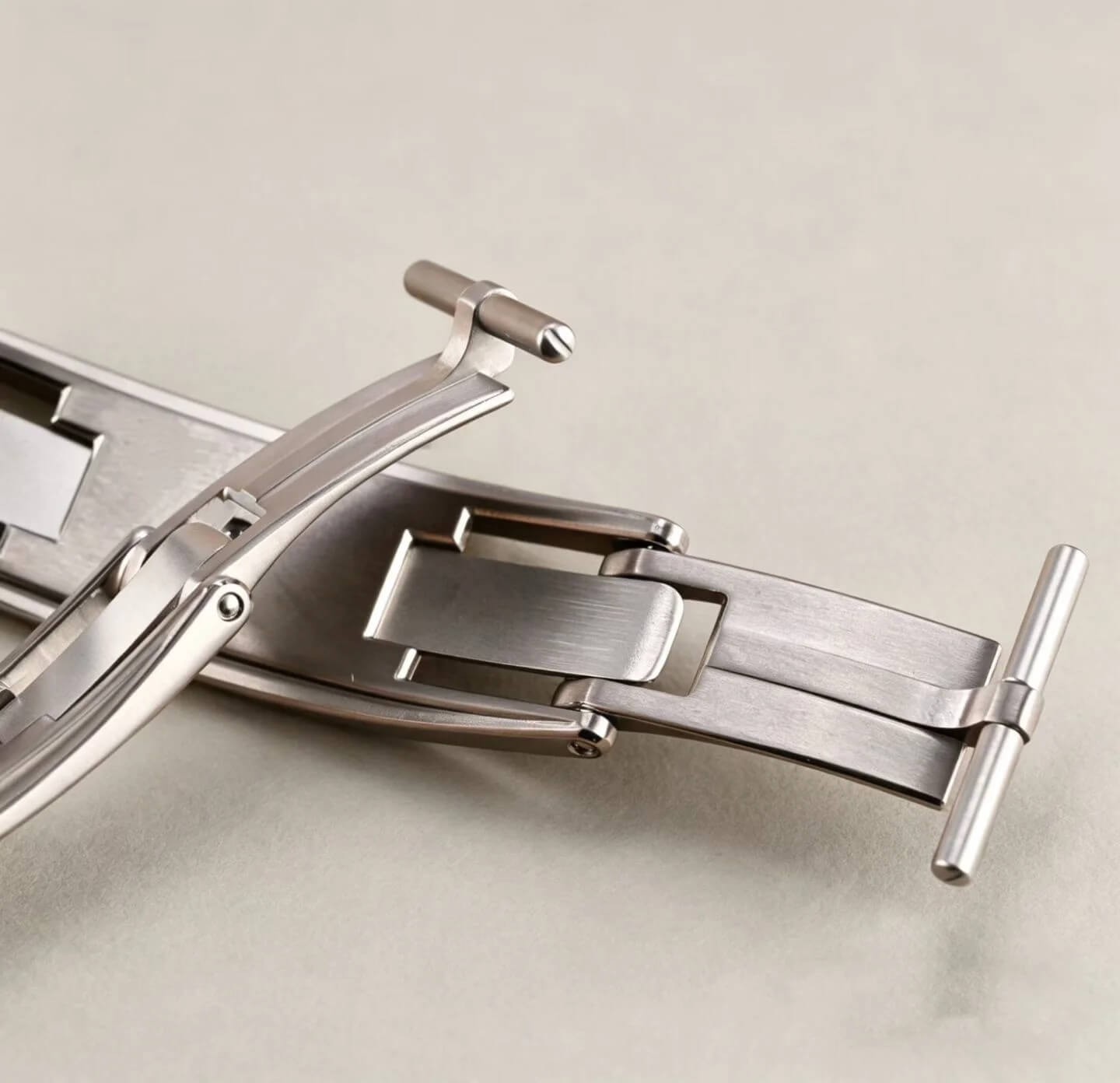 Titanium 18mm Deployment Buckle Fits Richard Mille RM 011 030 035 Rubber Strap