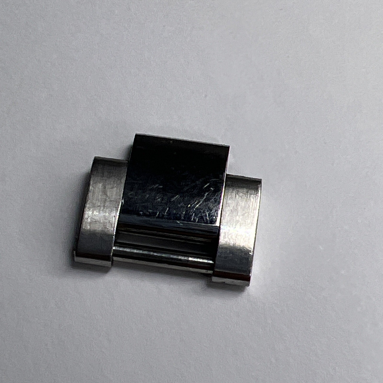 AUTHENTIC ROLEX STEEL 15.5MM OYSTER LINK & SCREW FOR 116710 116300 126300 126334