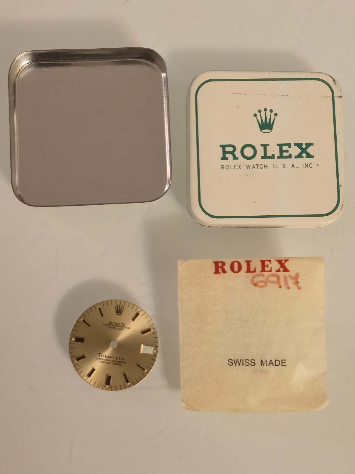 Tiffany Dial for ROLEX 68278 31mm Ladies President