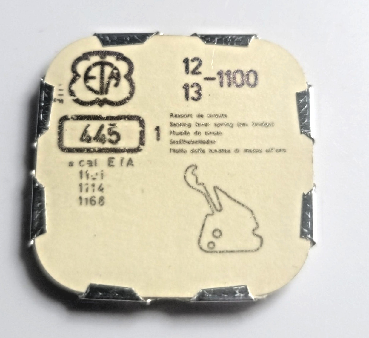 Brand New ETA Caliber 1100 1101 1114 1168 Set Lever Spring Watch Part #445 – F07
