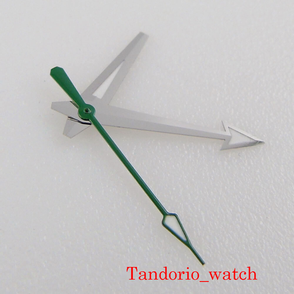 Rose Gold Black Silver Watch Hands Set Parts For NH35A NH36A 7s26 4r35 Movement