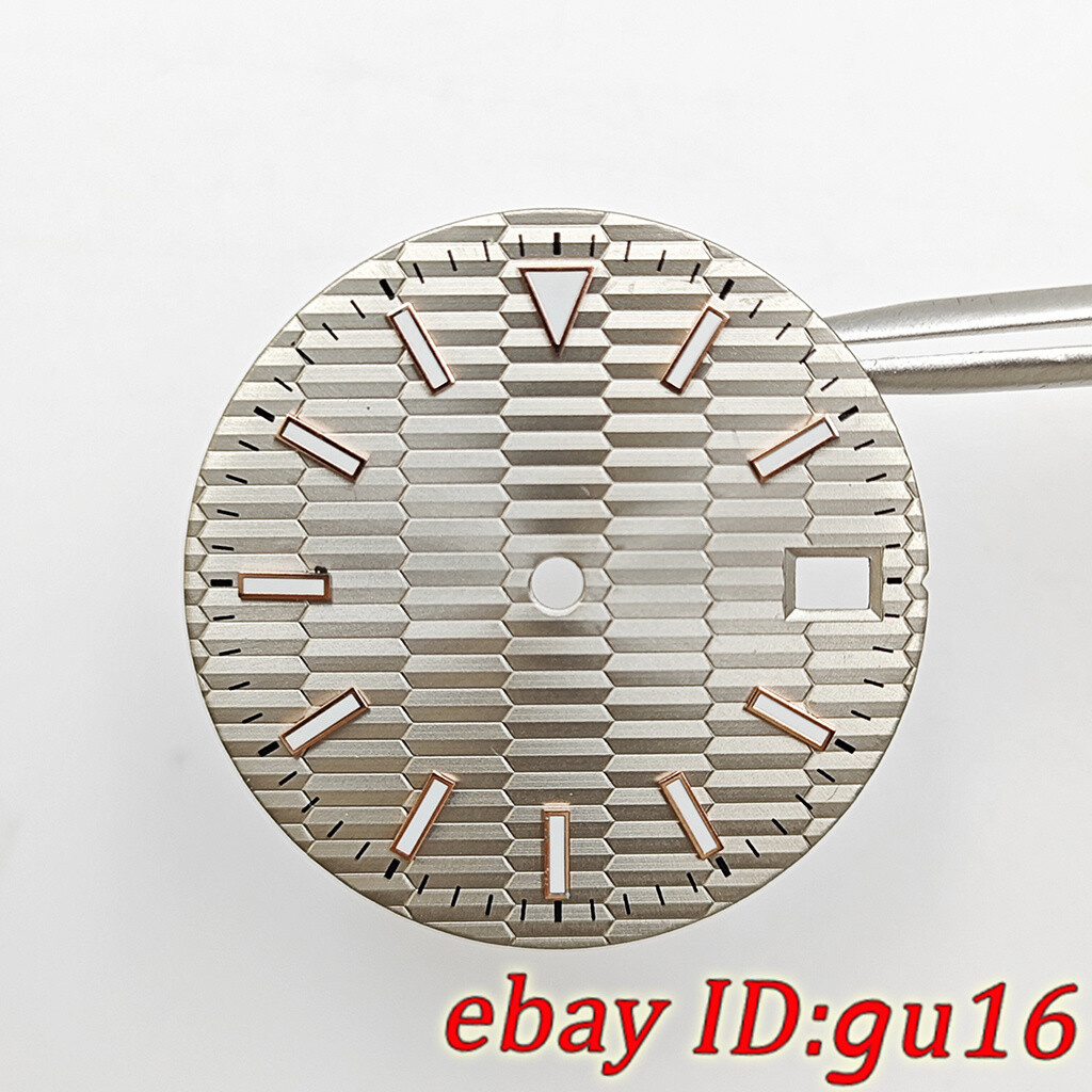 28.5mm Date Window Sterile Dial luminous fit NH35 Automatic movement Accessories