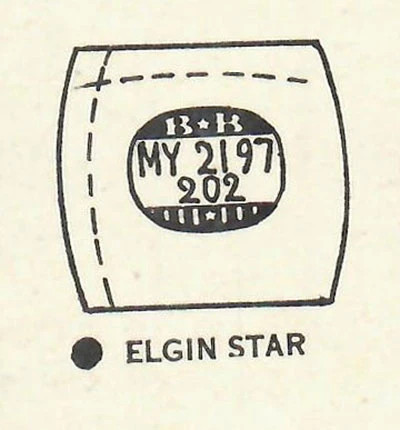 ELGIN : MULTIPLE MODELS – Tonneau 21.9mm x 20.2mm