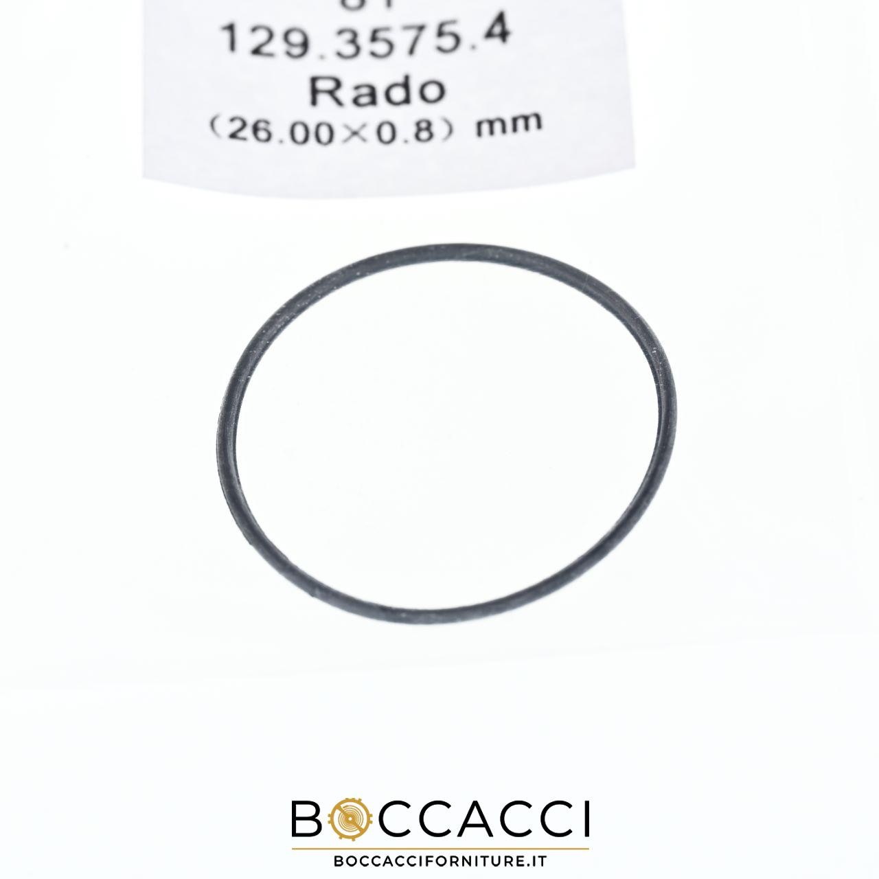 GENERIC Compatible Caseback Gasket for Rado 81 129.3575.4 (NEW)