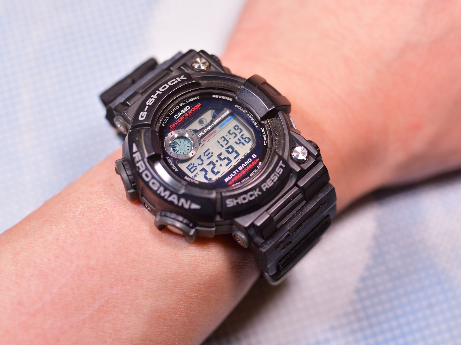 Tough Resin Adapter For G-shock FROGMAN GWF-1000