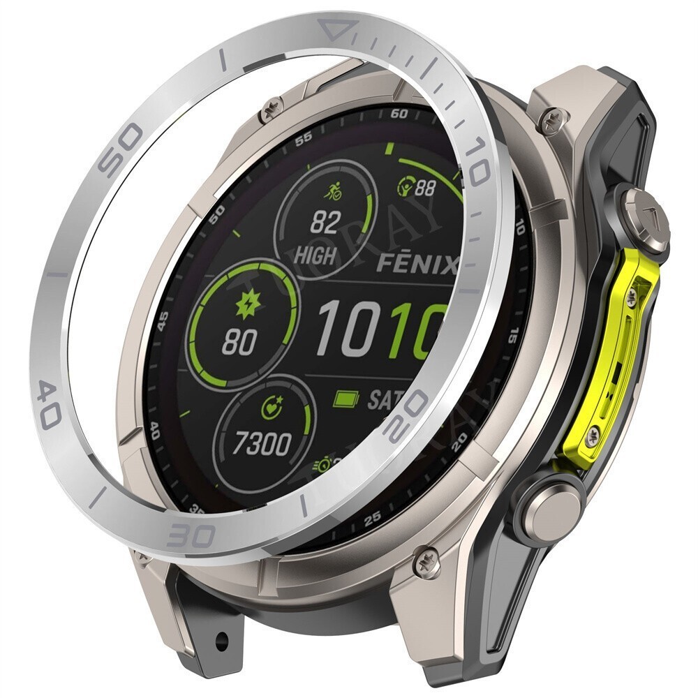 Bezel Frame Ring Metal Watch Case Cover Bumper For Garmin Fenix 8 43mm 47mm 51mm