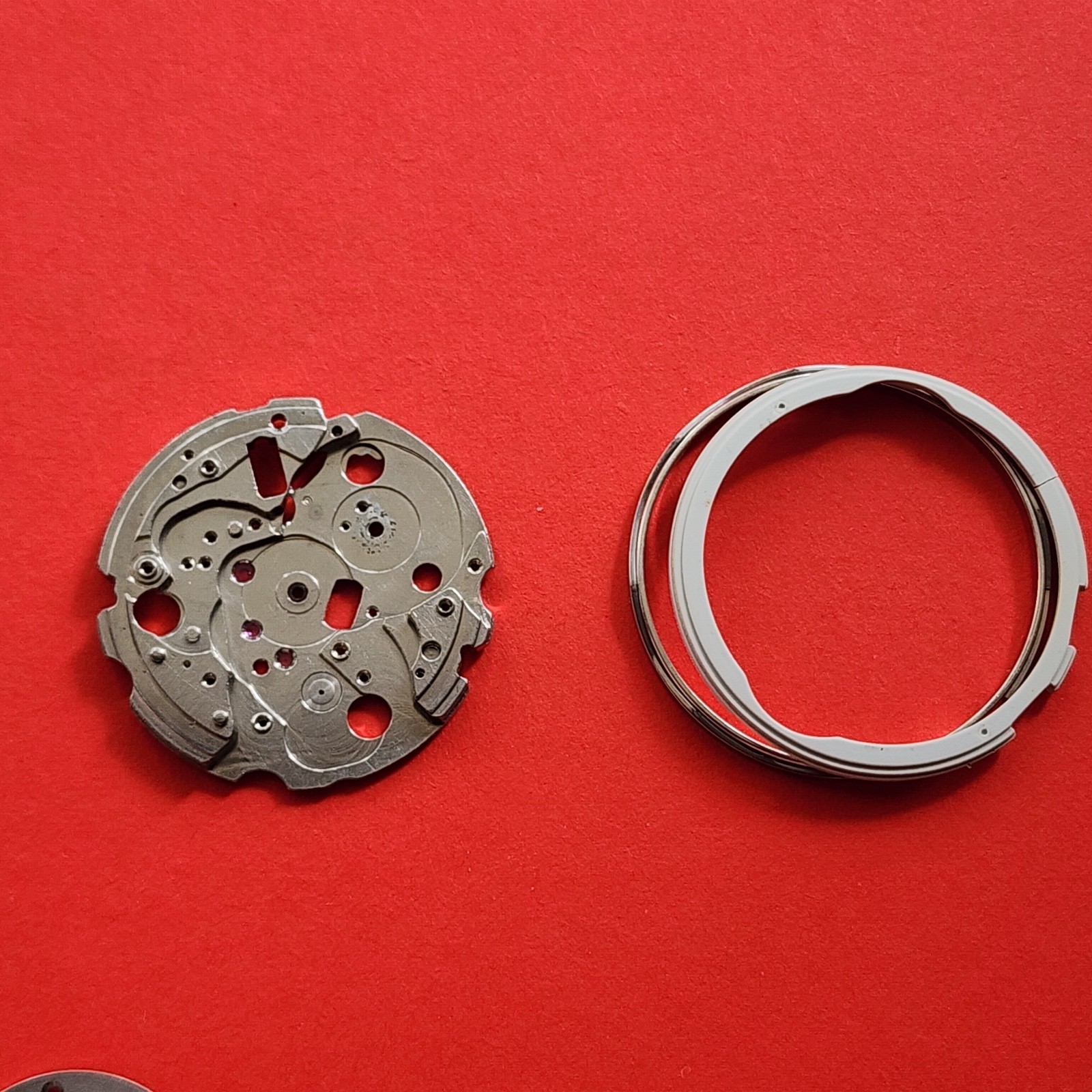 Seiko 6109 Automatic Parts Balance Rotor Crown Hands Blue Dial Watch 6109-8029
