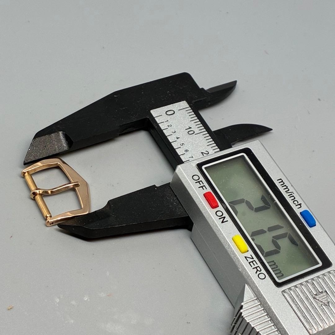 PATEK PHILIPPE 18K Rose Gold Tang Buckle Original 16 mm